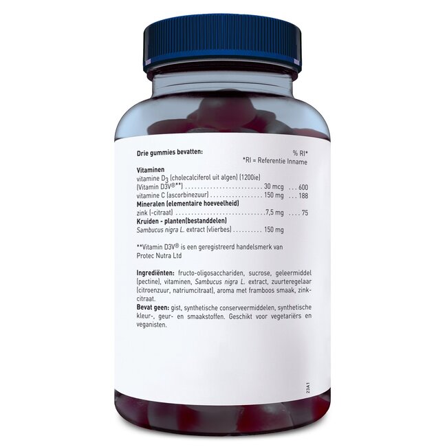 Weerstand elke dag 60 Gummies