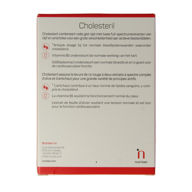 Nutrisan Cholesteril 120 comprimidos