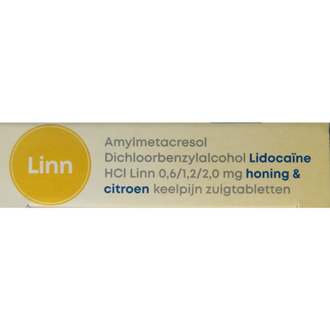 Linn Amylmetacresol lidocaina miele limone 24 Pastiglie