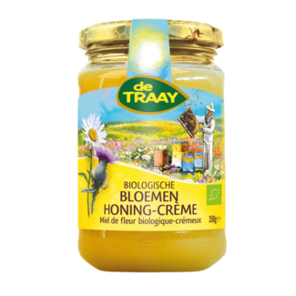 de Traay Traay Miel de flores en crema bio 350 gramos