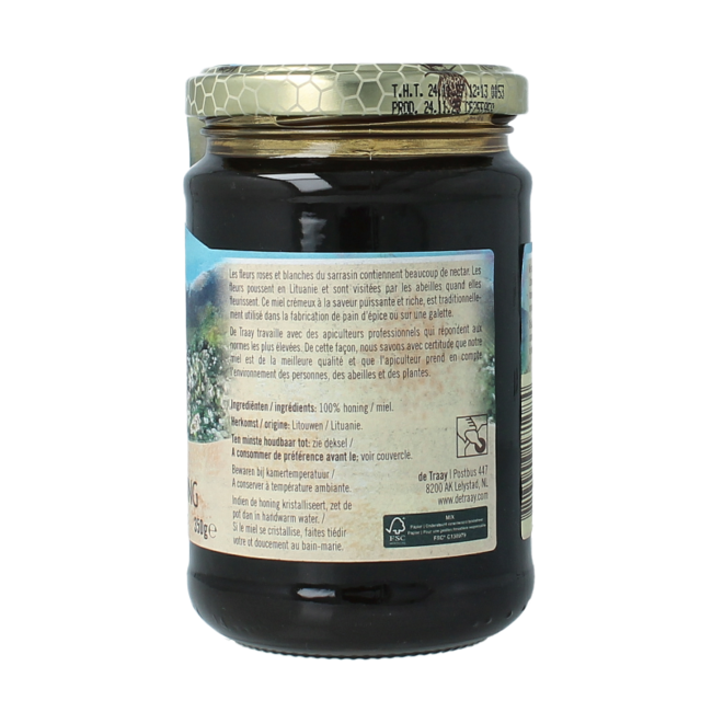 Boekweit honing creme 350 Gram