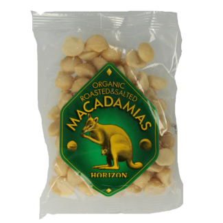 Horizon Horizon Organic Salted Macadamia Nuts 100 Gram