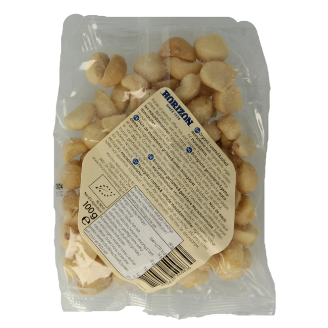 Noix de macadamia salées bio Horizon 100 g