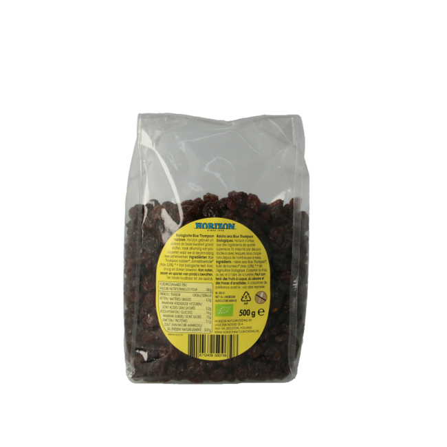 Uvetta Blue Thompson Biologica 500 Grammi