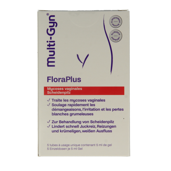 Multi-Gyn FloraPlus tubes (5 pièces)