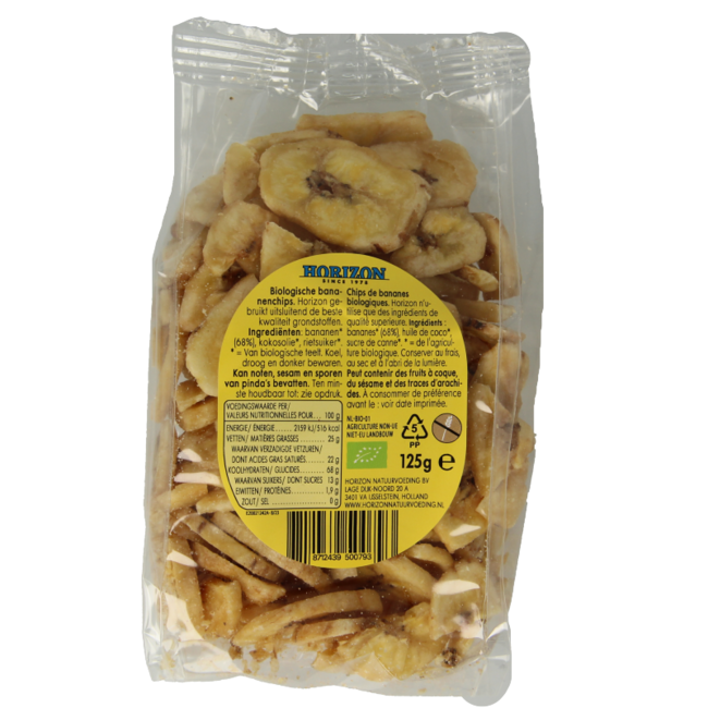 Horizon Bananenchips bio 125 Gramm