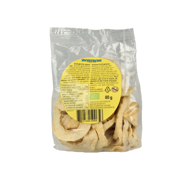 Horizon Apfelringe Bio 80 Gramm