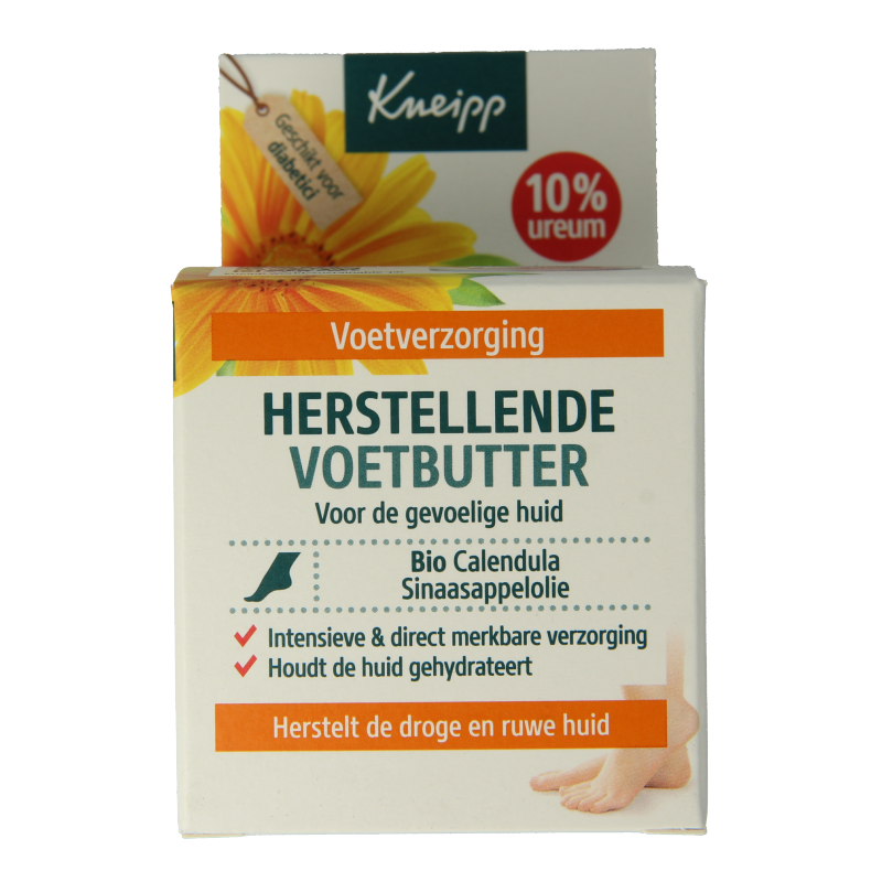 Kneipp Cuidado de pies manteca para pies caléndula aceite de naranja 100 mililitros