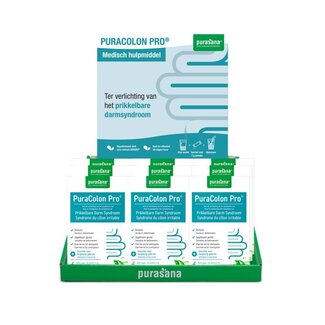 Purasana Purasana Puracolon pro sobres para el síndrome del intestino irritable 1 expositor