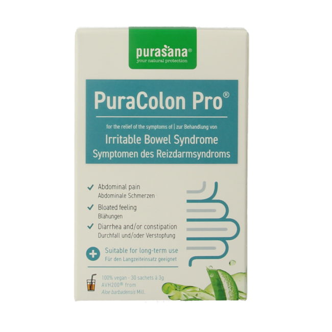 PuraColon Pro sachets pour le syndrome de l'intestin irritable 90 g