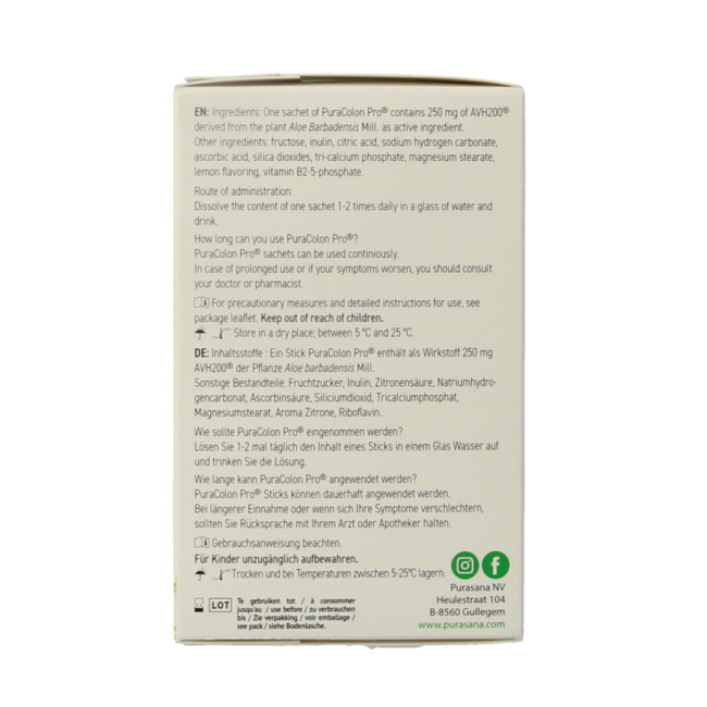 Puracolon Pro Reizdarmsyndrom Sachets 90 Gramm