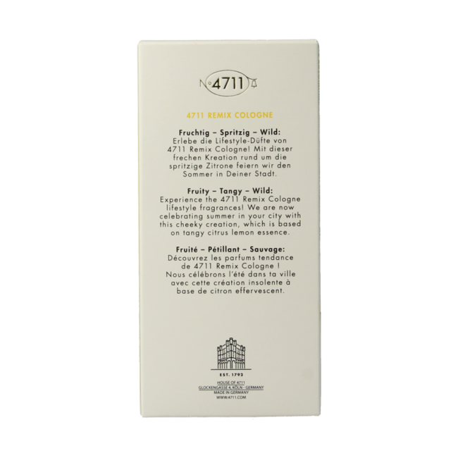 4711 Eau de Cologne natural spray limited edition 100ml