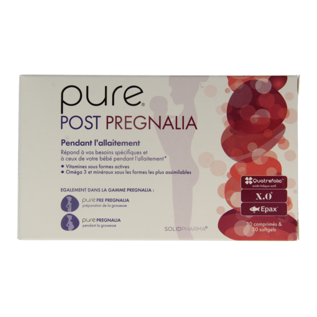 Post pregnalia 30 comprimés & 30 capsules 60 unités