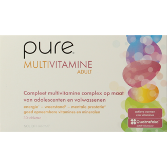 Pure Multivitamine adultes 30 comprimés