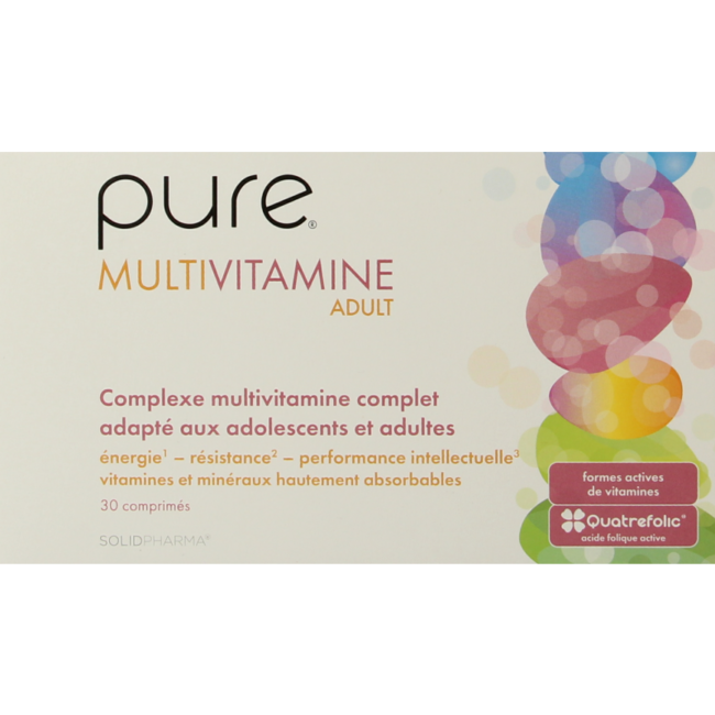 Multivitamine adultes 30 comprimés