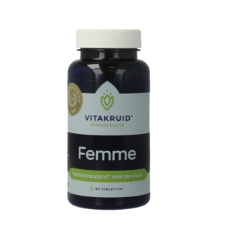 Vitakruid Femme Hormone Support e.g. Maca & Saffron 90 Tablets