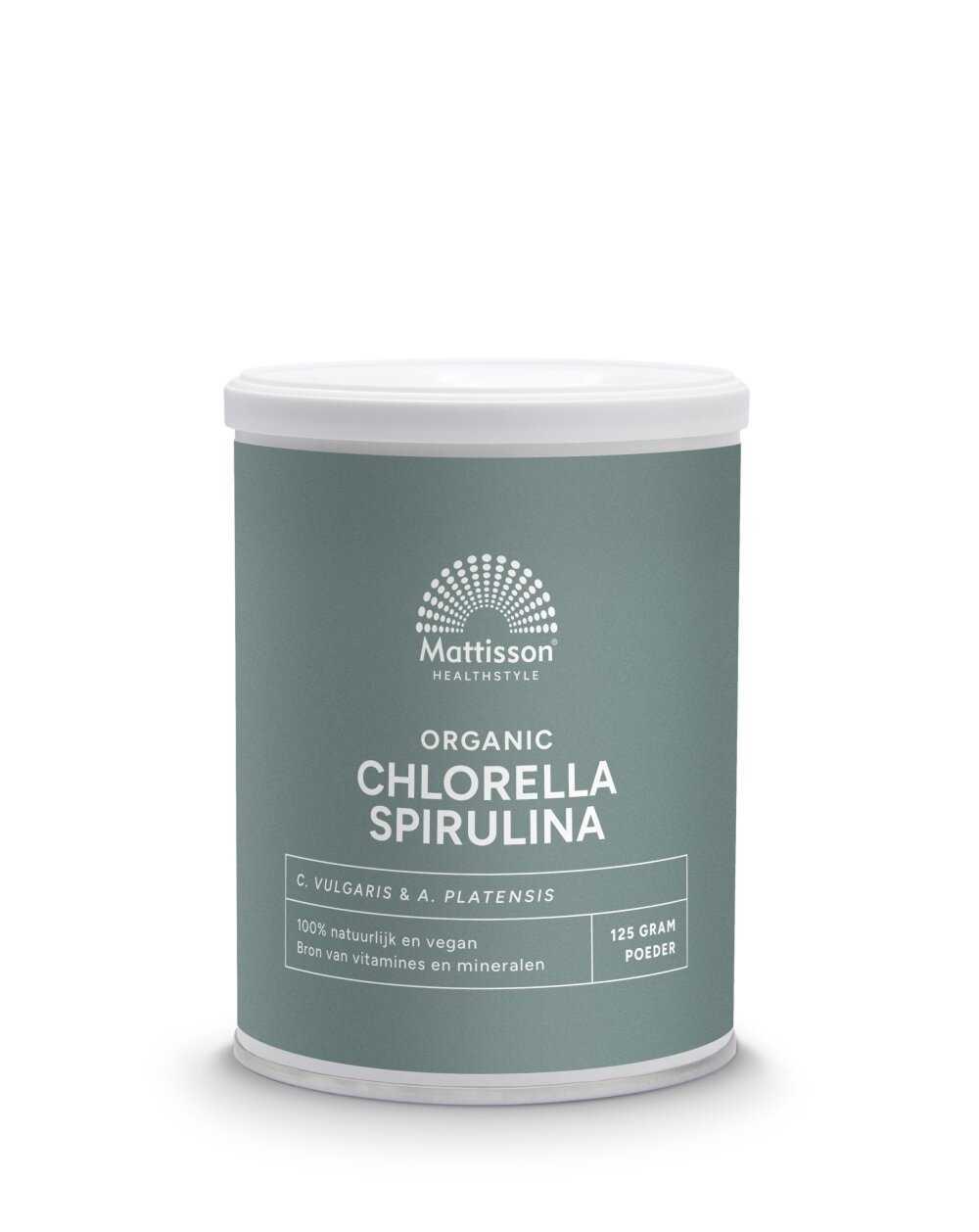 Mattisson Chlorella Spirulina Biologica 125g | Energia e Detox