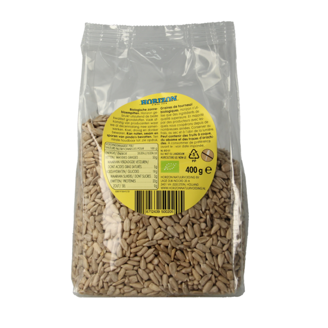 Pipas de girasol ecológicas 400 g