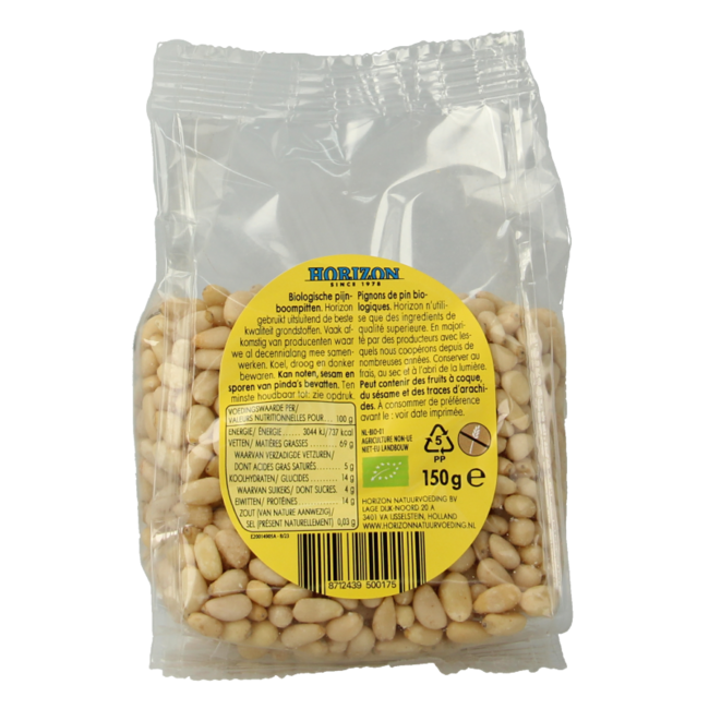 Piñones ecológicos Horizon 150 g