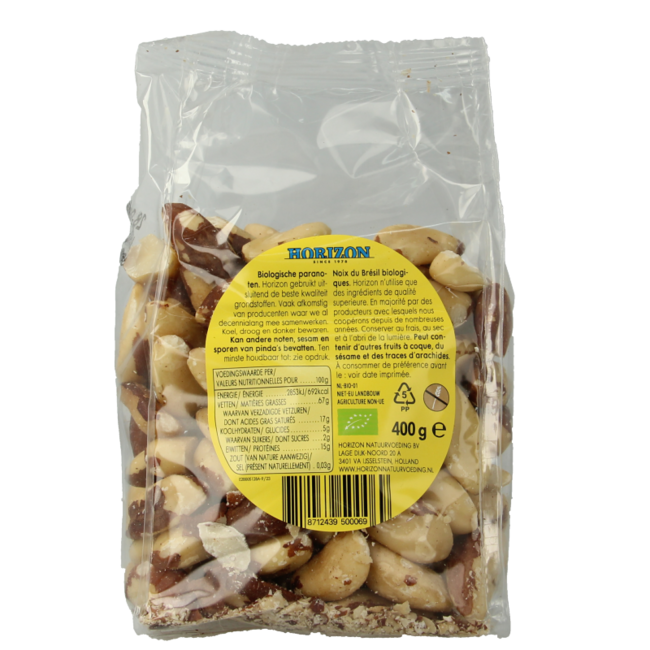 Organic Brazil nuts 400 Gram