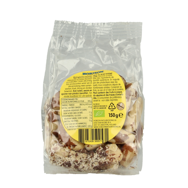 Organic Brazil nuts 150 Gram