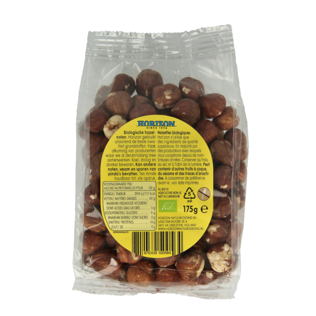 Horizon Haselnüsse bio 175 Gramm