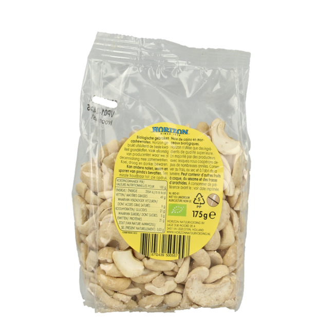 Horizon Organic Cashew Nut Pieces 175g