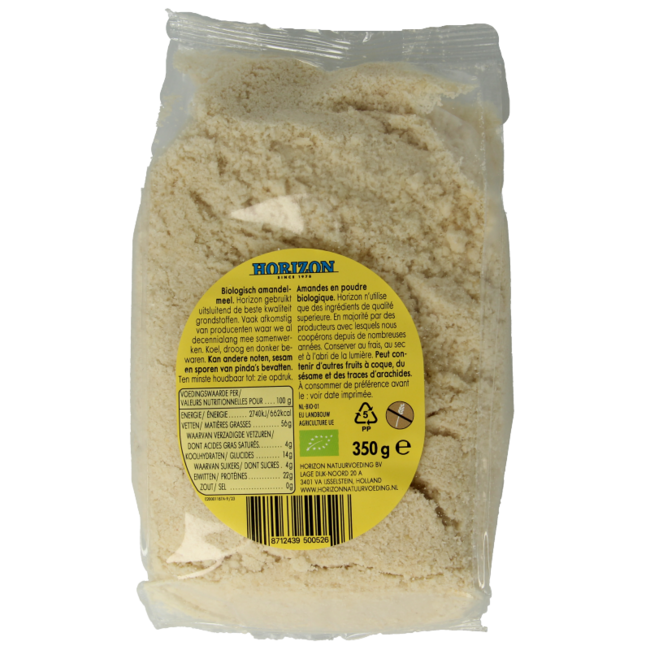 Horizon Amandelmeel geblancheerd bio 350 Gram