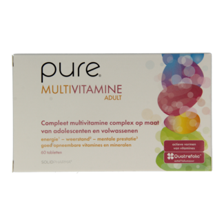 Pure Multivitamine volwassenen 60 Tabletten