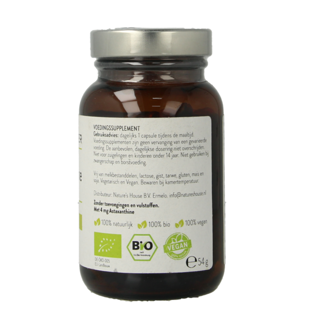 Dr Heilbronner Astaxanthine complex 4mg vegan bio 90 Capsules