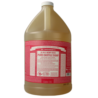 Dr Bronners Mydło w płynie Dr. Bronner's Różane 3800 Mililitrów