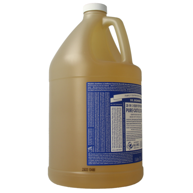 Dr. Bronner's Flüssigseife Pfefferminze 3800 Milliliter