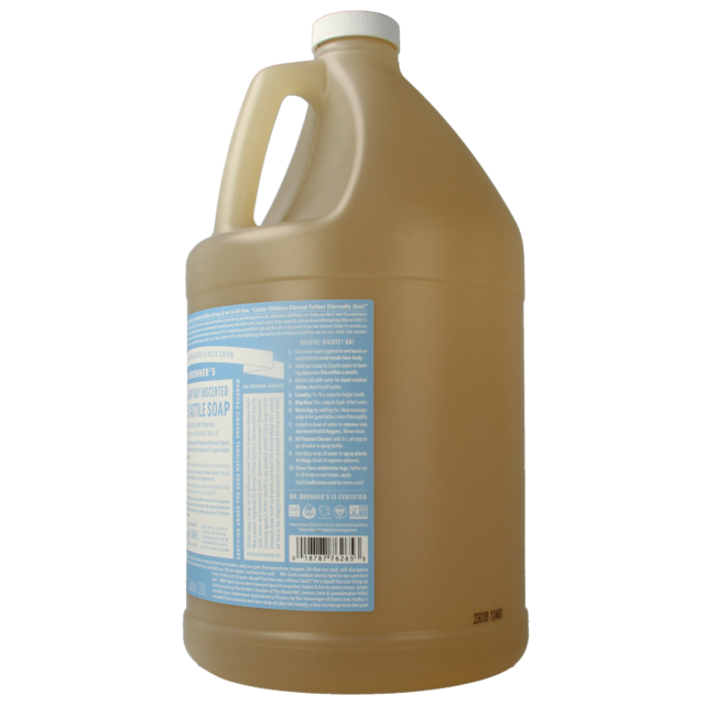 Sapone Liquido Dr Bronner's Baby Mild 3800 Millilitri