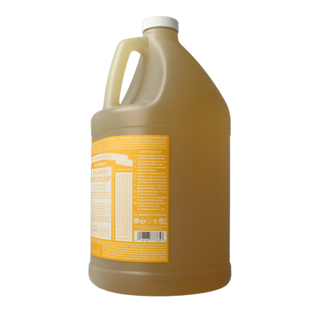 Mydło w płynie Dr Bronner's cytrusowe 3800 mililitrów