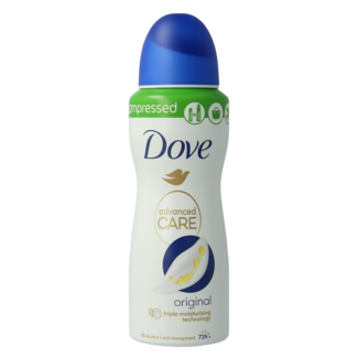 Dove Dezodorant w sprayu Rexona skompresowany Original 100 mililitrów