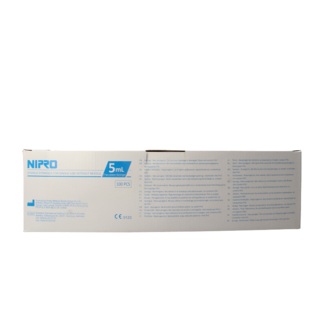 Nipro Nipro Injektionsspritze 2-teilig 5 ml Luer-Slip exzentrisch 100 Stück