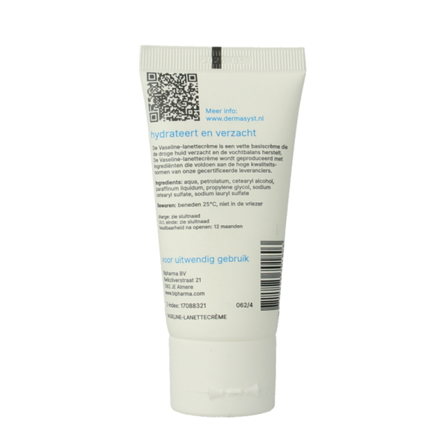 Bipharma Vaseline lanettecreme 50 gramos