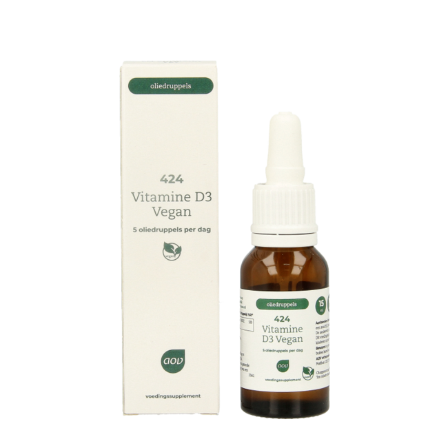 424 Vitamine D3 25mcg vegan 15 Milliliter