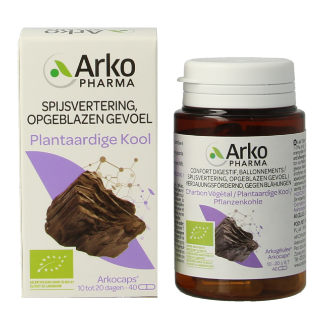 Carbone Vegetale Bio 40 Capsule