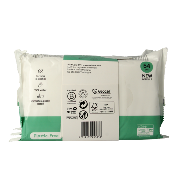 Baby & kids plastic-free wipes 3-pack 3 pieces