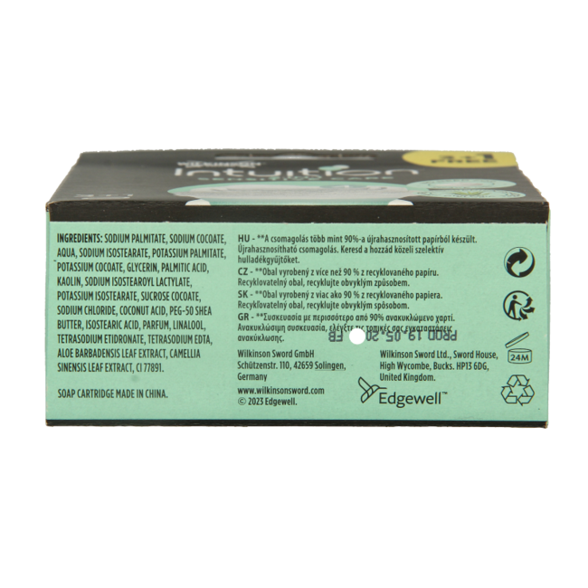 Recharges Wilkinson Intuition Sensitive Care - 4 pièces