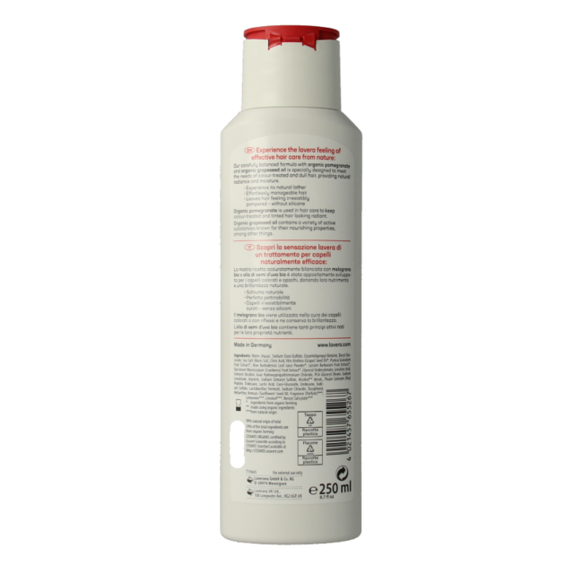 Shampoo colour & care 250 Millilitres