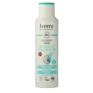 Lavera Shampoo basis sensitiv moisture & care 250 Milliliter