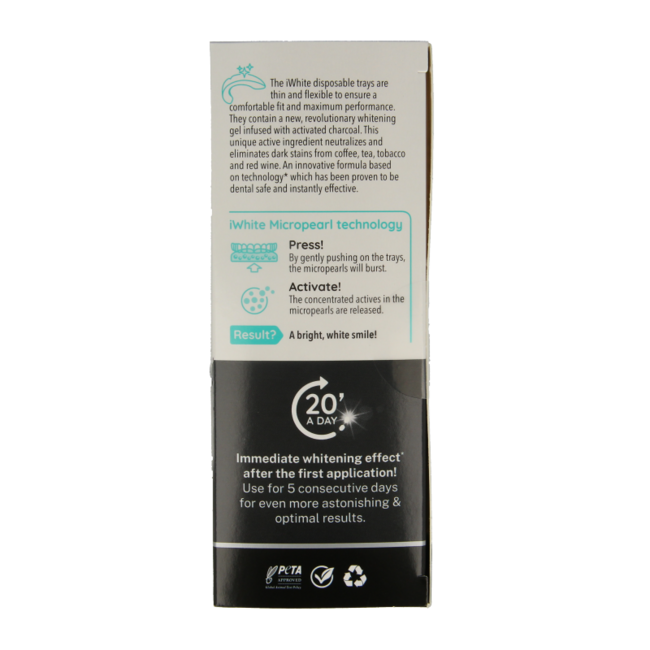 Iwhite Instant whitening kit dark stains 10 Stuks
