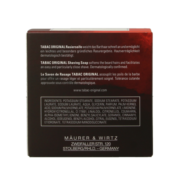 Tabac Original Rasierseife Nachfüllpackung 125 Gramm