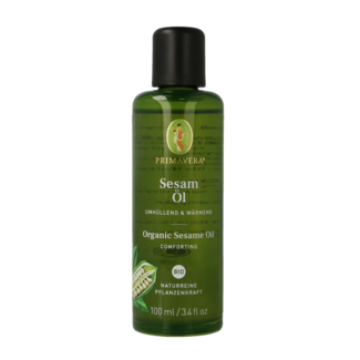 Primavera Primavera Sesam olie bio 100 Milliliter