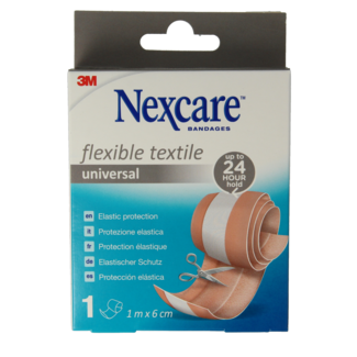 Nexcare Nexcare Textil flexibel 1m x 6cm, 1 Stück