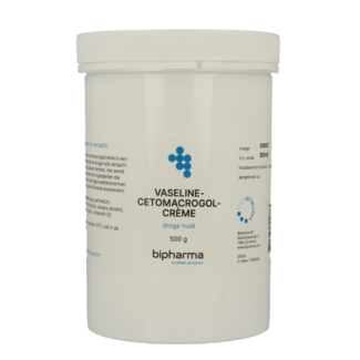 Bipharma Bipharma Crema de vaselina y cetomacrogol 500 g