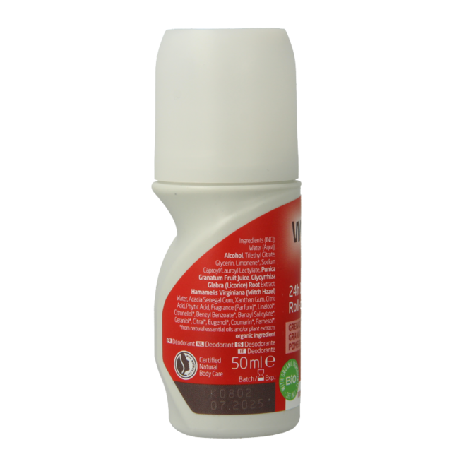 Pomegranate 24h roll on deodorant 50 Millilitre