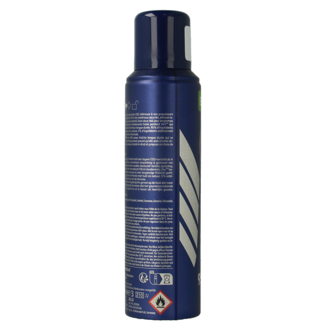 Nivea Men deodorant spray fresh active eco  125 Milliliter